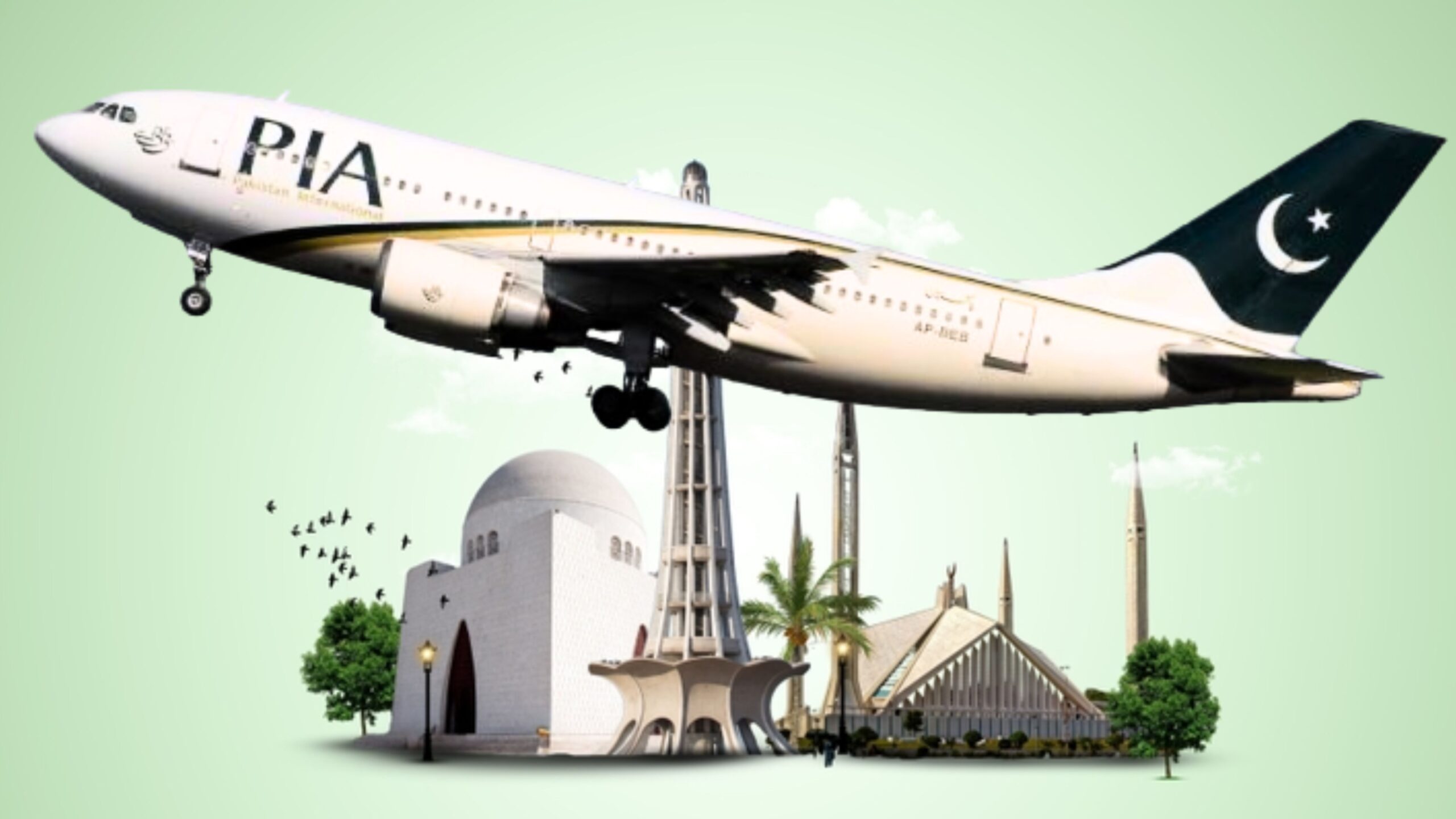 PIA Toronto to Lahore Pakistan