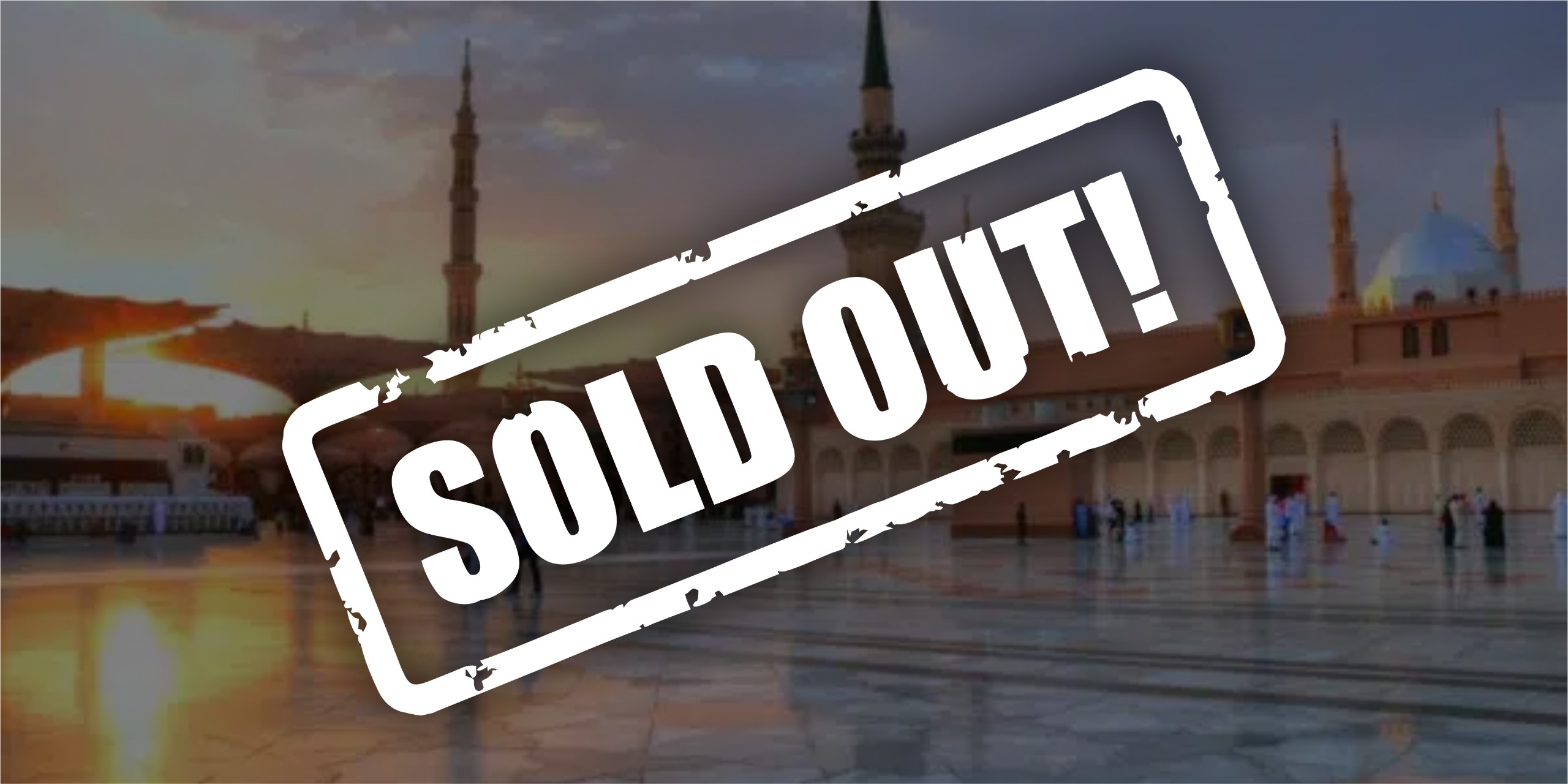 Umrah package sold out